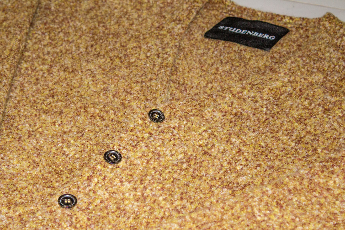 Speckled Bouclé Cashmere Cardigan