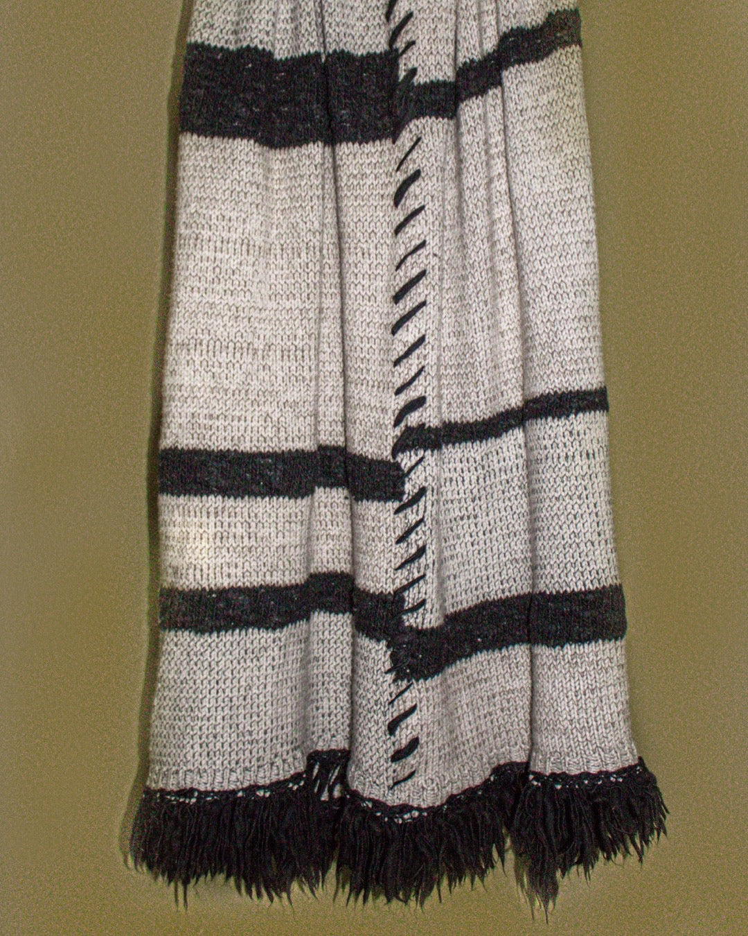 Berber Cashmere Blanket in Zebra