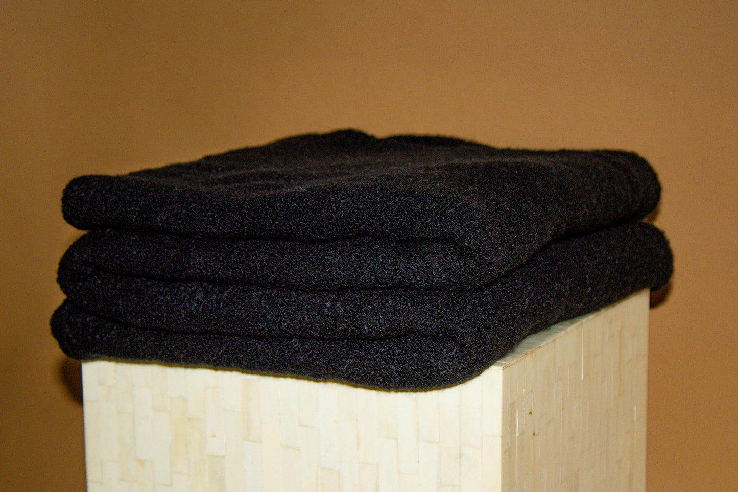 Micro-Bouclé Cashmere Blanket