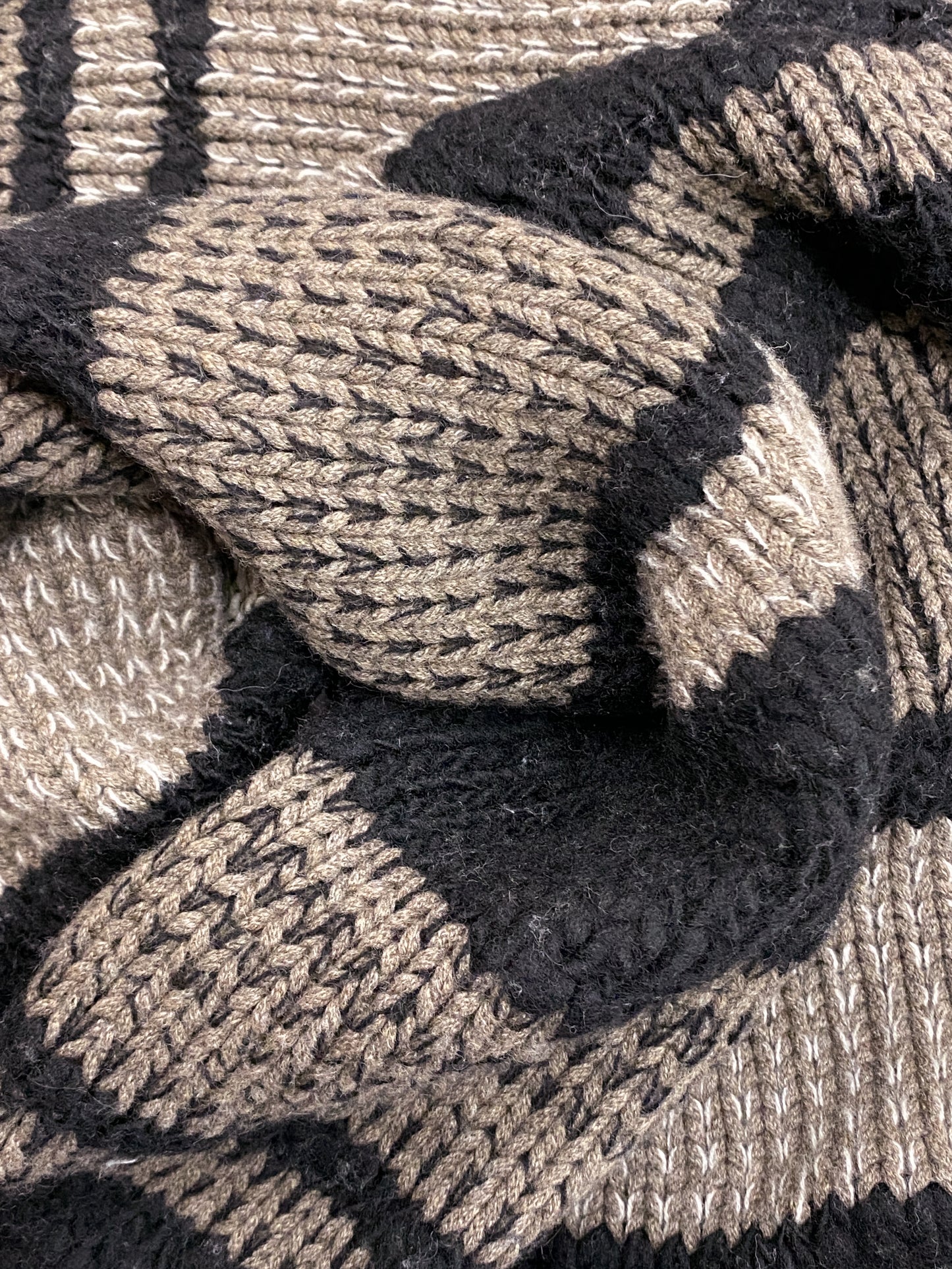 Berber Cashmere Blanket in Dark Chocolate