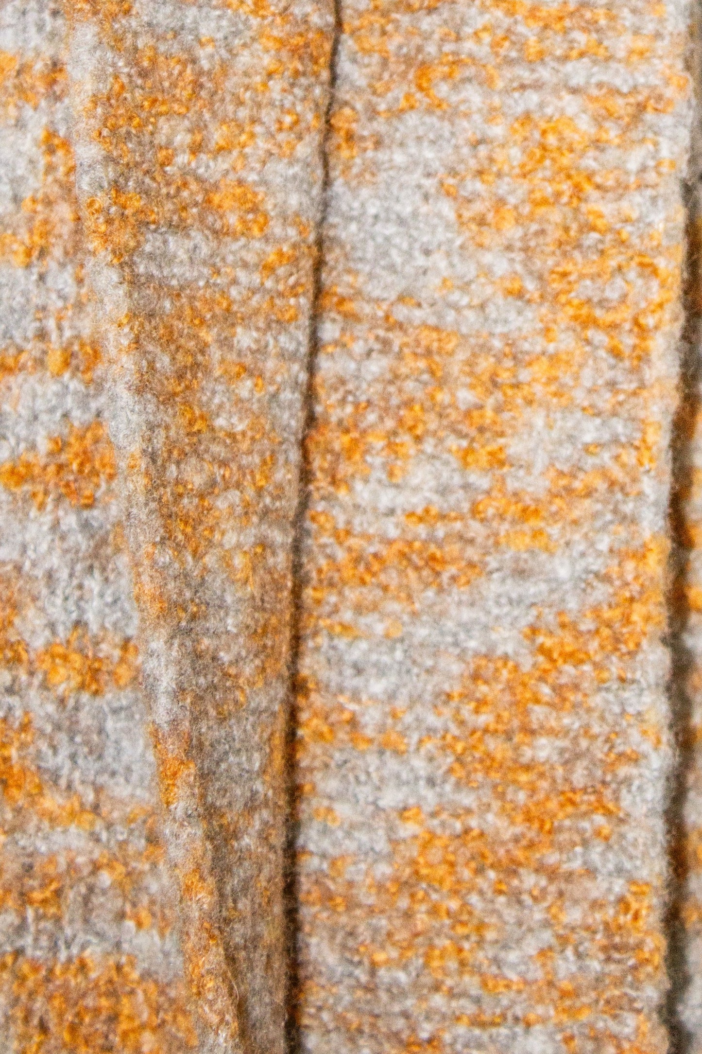 Clouded Bouclé Cashmere Scarf in Citrus Stone