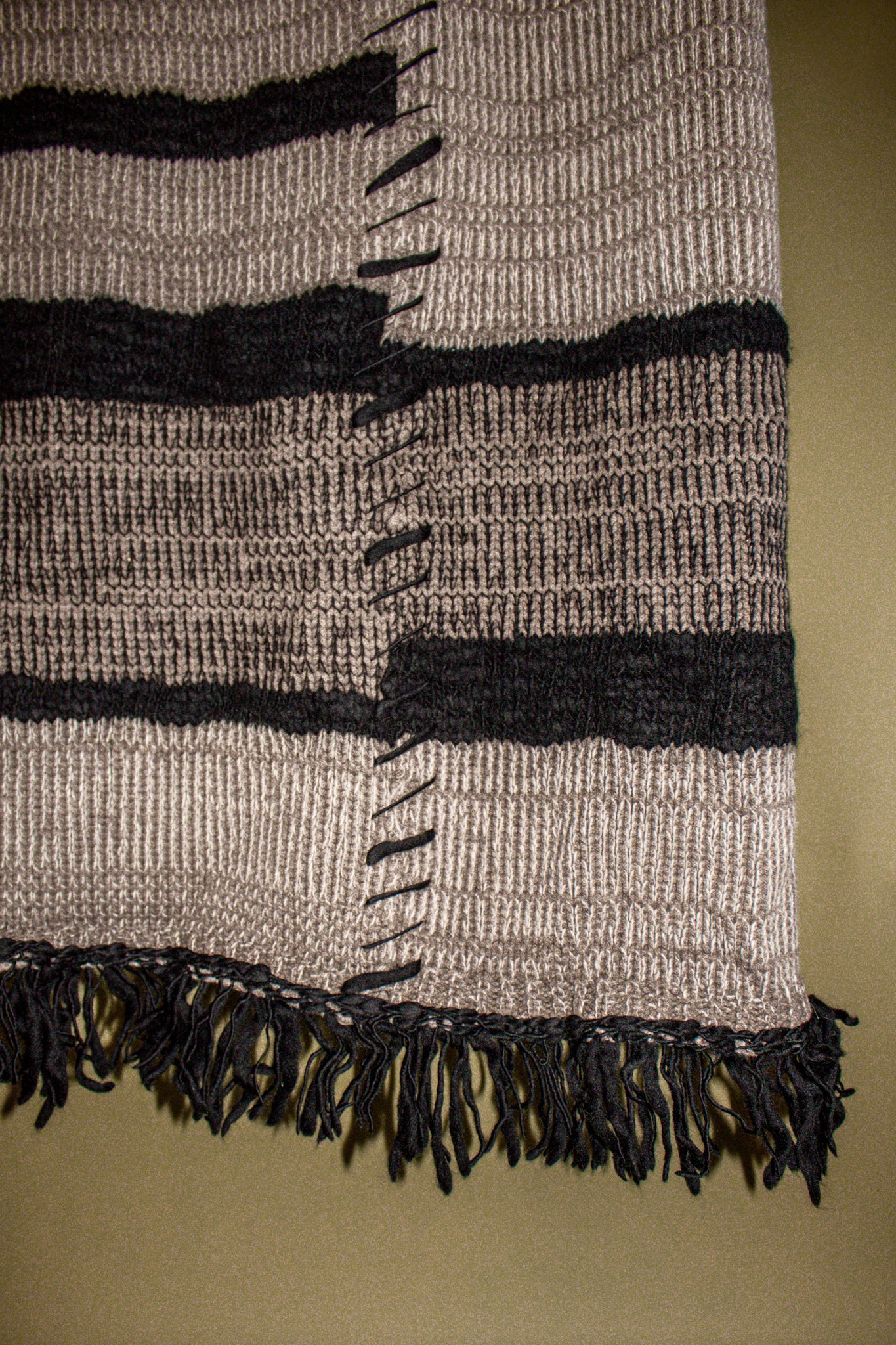 Berber Cashmere Blanket in Dark Chocolate